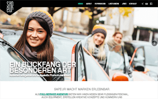 SAPEUR  WEBSEITE  REFEFRENZ
